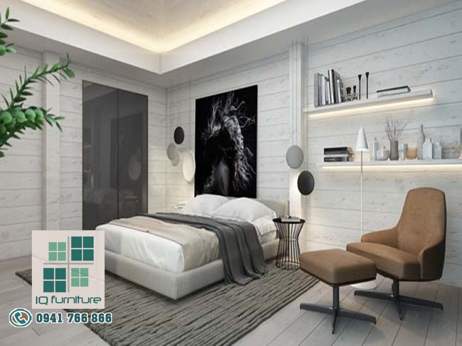 thiết kế nội thất phòng ngủ hải phòng